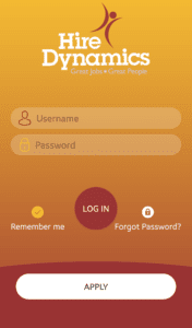 word4hd app login screen